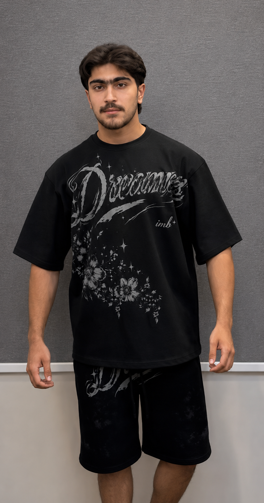 Dreamers Tee + Sweat Shorts Set